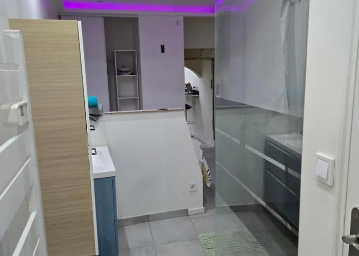40m2 Independant, Confortable Avec Terasse アパート リュネル
